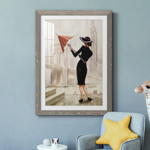 Hello, New York - Barnwood Framed Art Print