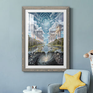 Genesis II - Barnwood Framed Art Print