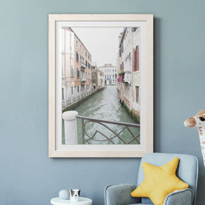 Venice Canal I - Premium Framed Print - Distressed Barnwood Frame - Ready to Hang