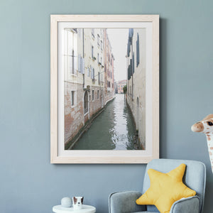 Venice Canal II - Premium Framed Print - Distressed Barnwood Frame - Ready to Hang