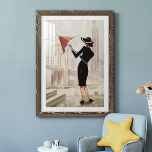 Hello, New York - Barnwood Framed Art Print