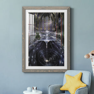 Genesis I - Barnwood Framed Art Print