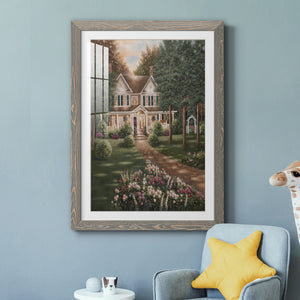 Carolina Evening I - Barnwood Framed Art Print