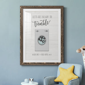 Tumble - Premium Framed Print - Distressed Barnwood Frame - Ready to Hang