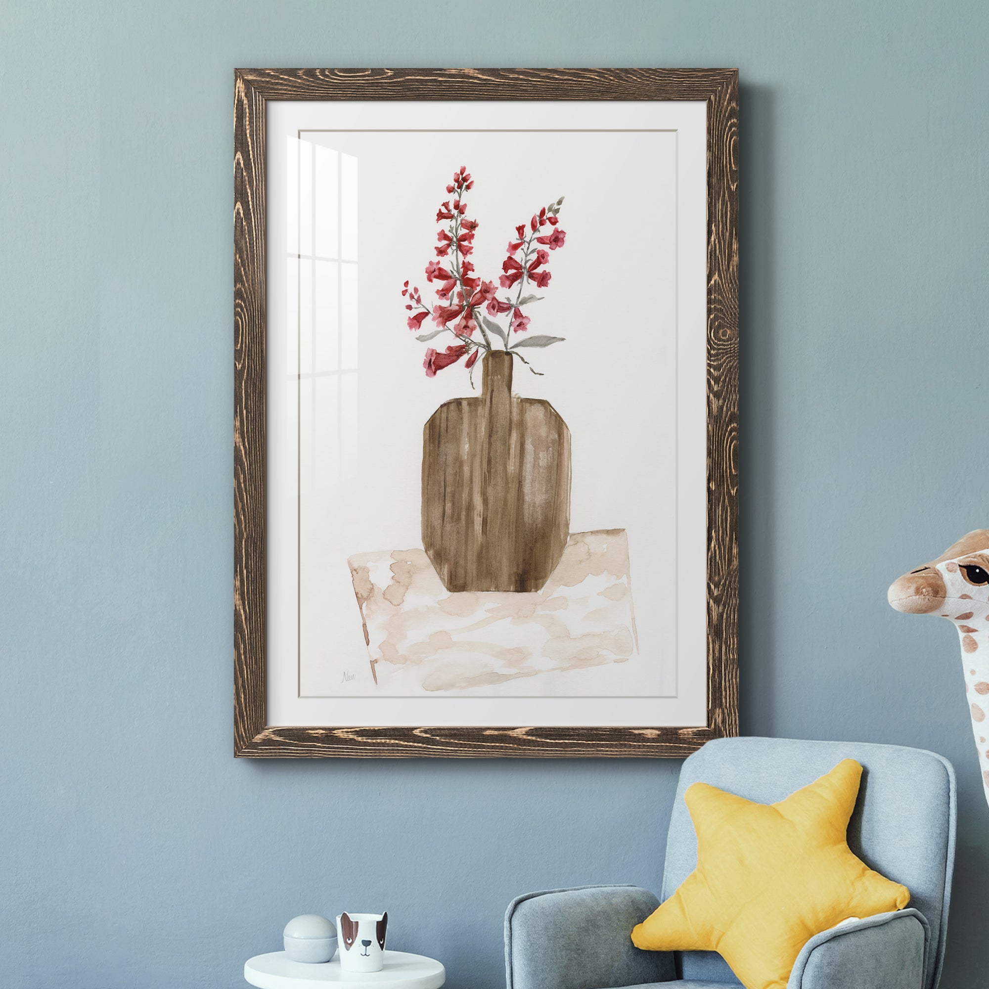 Simply Country II - Barnwood Framed Art Print