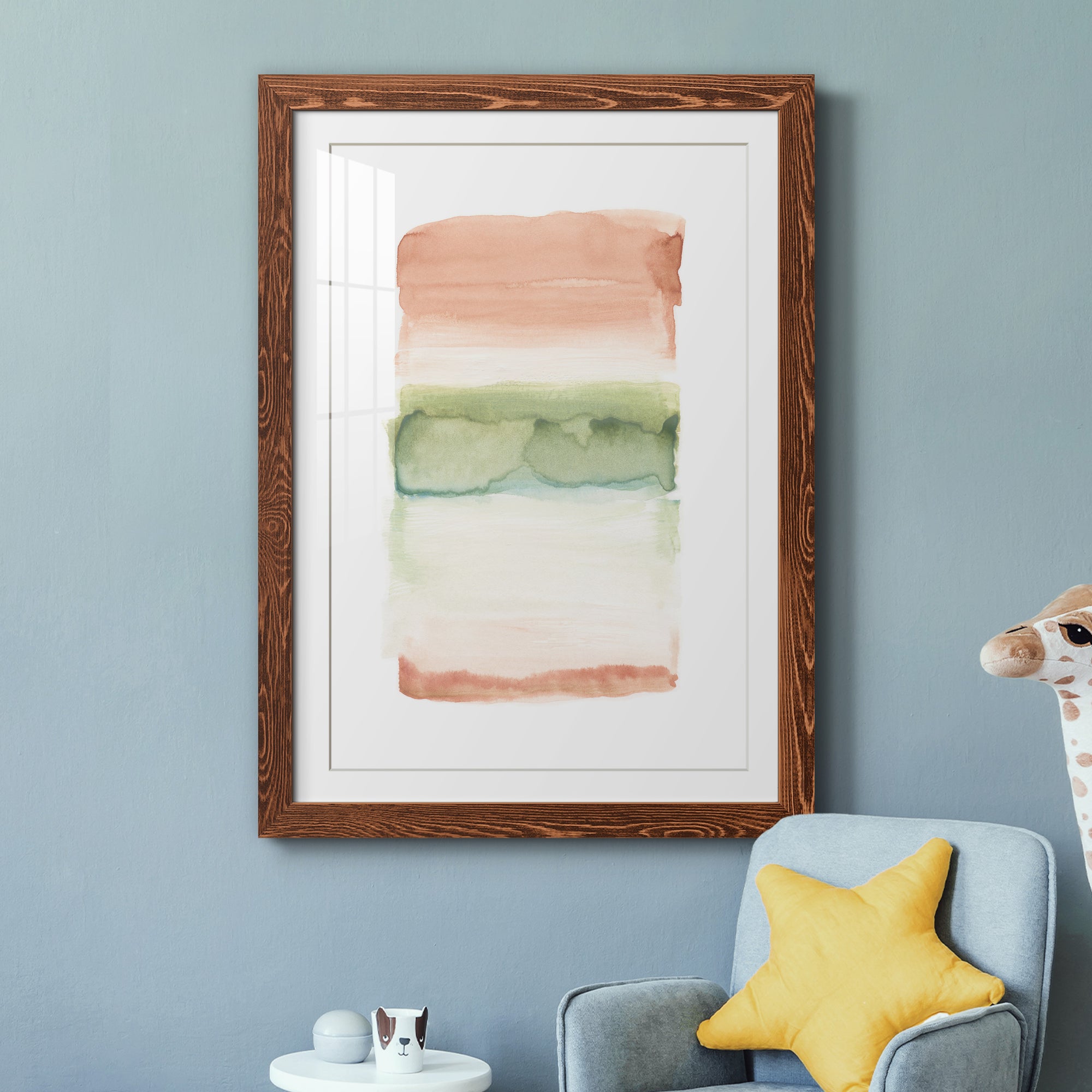 Skye II - Premium Framed Print - Distressed Barnwood Frame - Ready to Hang