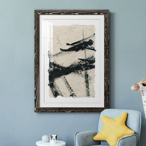 Lines Crossed II - Premium Framed Print - Distressed Barnwood Frame - Ready to Hang