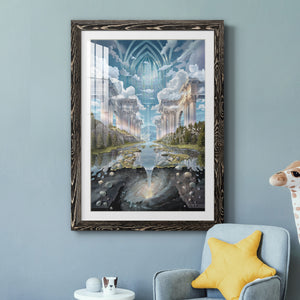 Genesis II - Barnwood Framed Art Print