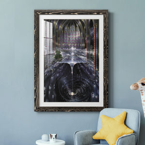 Genesis I - Barnwood Framed Art Print
