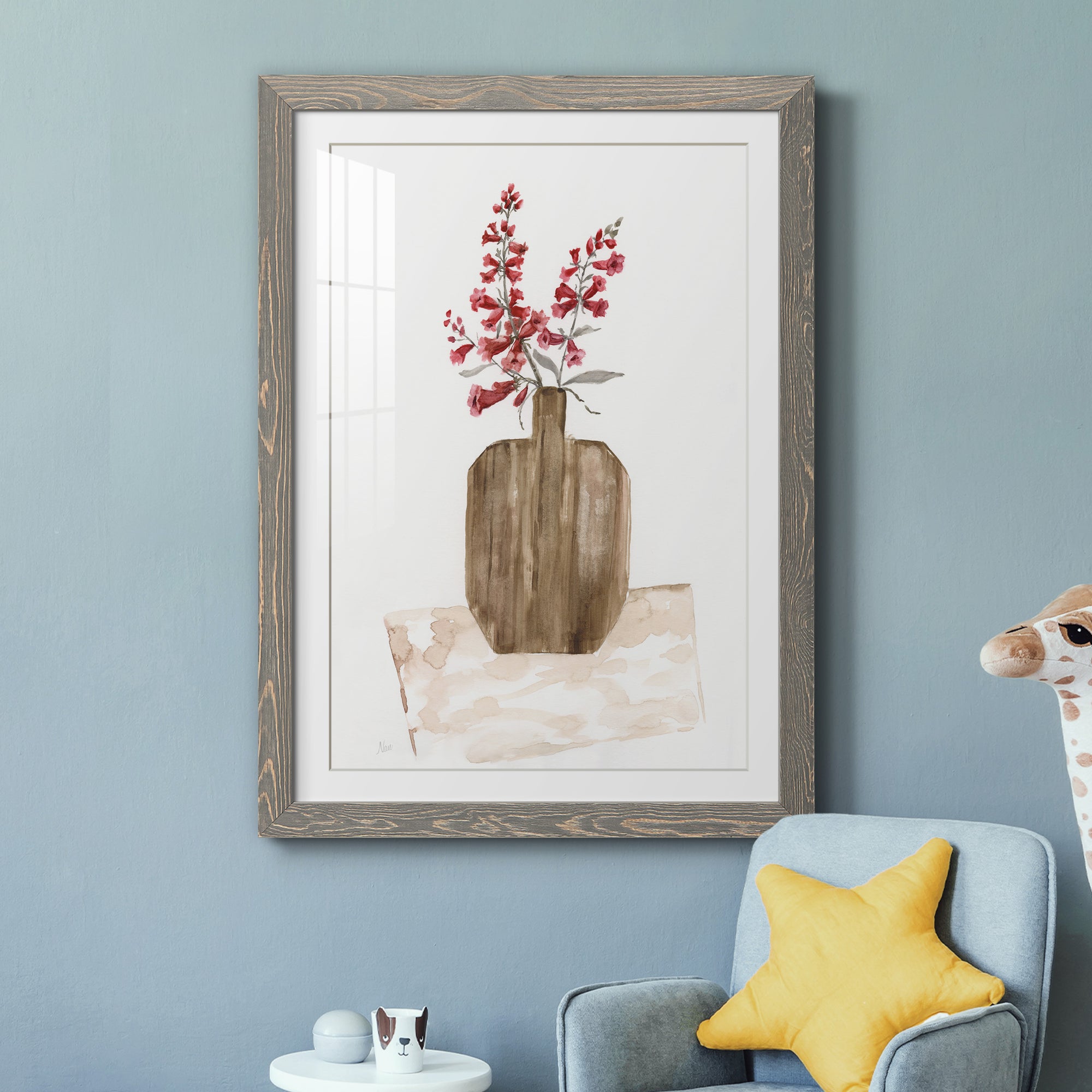 Simply Country II - Barnwood Framed Art Print