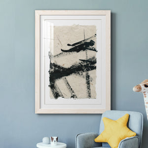 Lines Crossed II - Premium Framed Print - Distressed Barnwood Frame - Ready to Hang