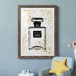 Glitter Perfume I - Barnwood Framed Art Print