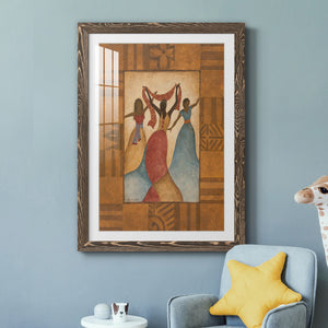 Rhythm - Barnwood Framed Art Print