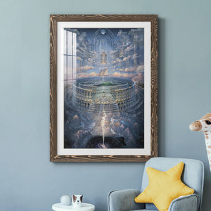 Solace II - Barnwood Framed Art Print