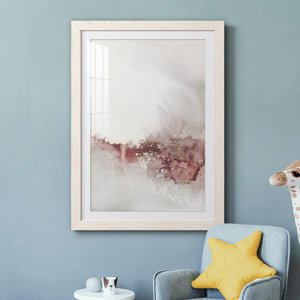 Soft Waves I - Premium Framed Print - Distressed Barnwood Frame - Ready to Hang