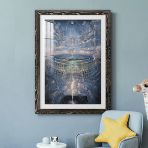 Solace II - Barnwood Framed Art Print