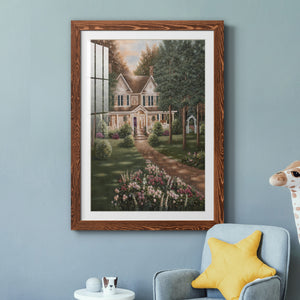 Carolina Evening I - Barnwood Framed Art Print