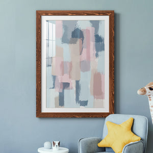 Mix of Spring - Barnwood Framed Art Print