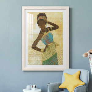 Tribal Vision II - Barnwood Framed Art Print