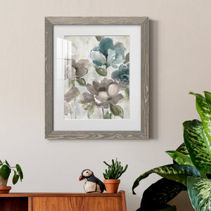 Topaz Garden II - Premium Framed Print - Distressed Barnwood Frame - Ready to Hang