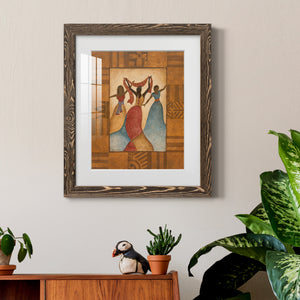 Rhythm - Barnwood Framed Art Print