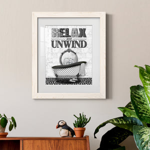 Relax and Unwind - Barnwood Framed Art Print