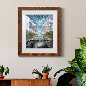 Genesis II - Barnwood Framed Art Print
