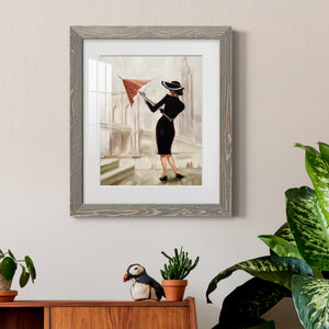 Hello, New York - Barnwood Framed Art Print