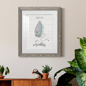 Iron Out - Premium Framed Print - Distressed Barnwood Frame - Ready to Hang