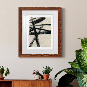 Lines Crossed III - Premium Framed Print - Distressed Barnwood Frame - Ready to Hang