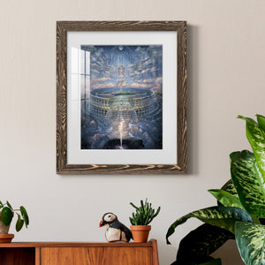 Solace II - Barnwood Framed Art Print