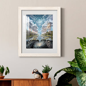 Genesis II - Barnwood Framed Art Print