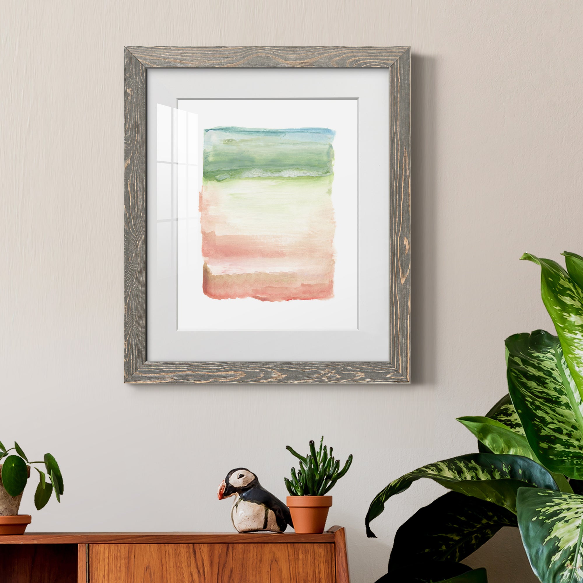Skye I - Premium Framed Print - Distressed Barnwood Frame - Ready to Hang