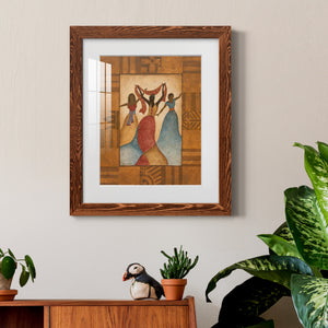 Rhythm - Barnwood Framed Art Print