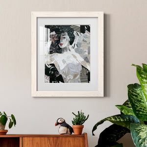 Runway Star - Barnwood Framed Art Print