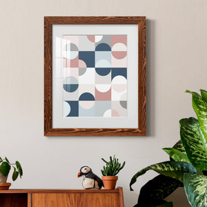 Modern Reflection - Barnwood Framed Art Print