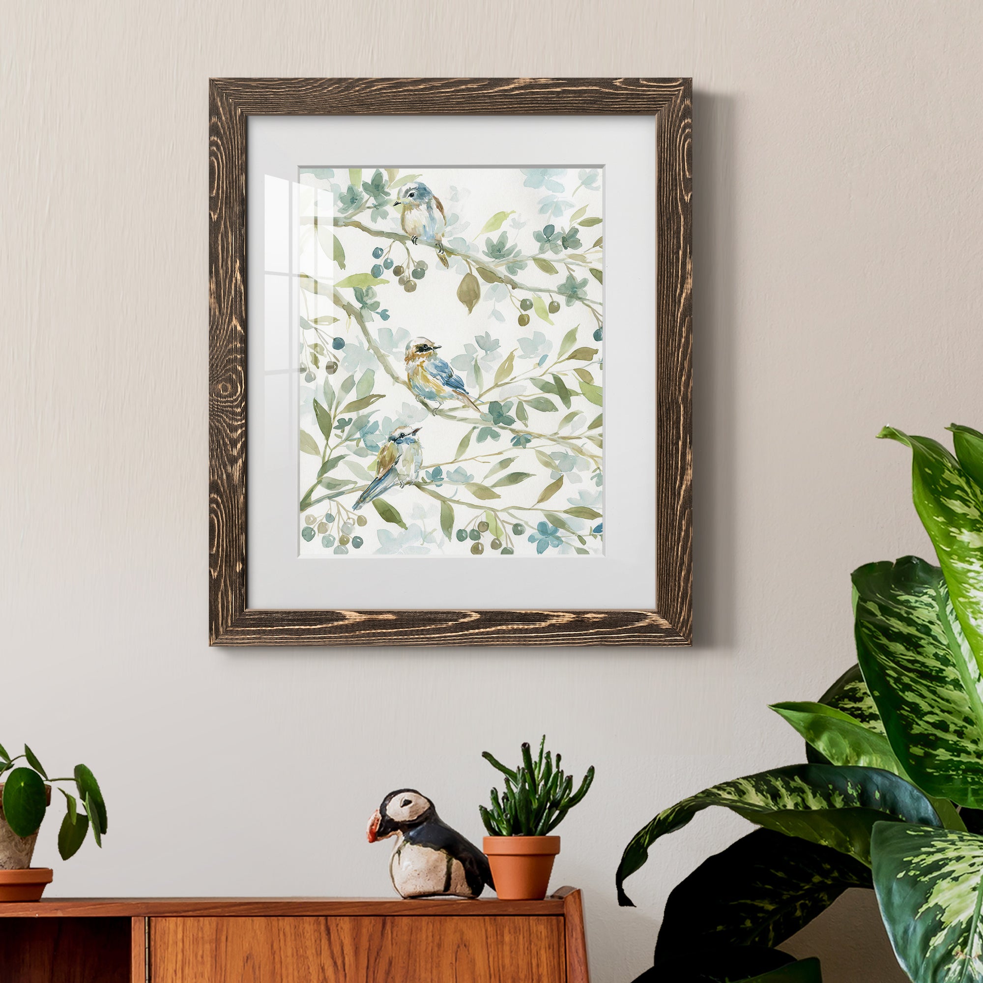 Spring Beginnings - Barnwood Framed Art Print