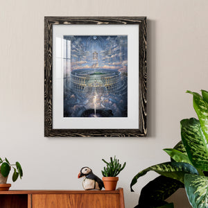 Solace II - Barnwood Framed Art Print