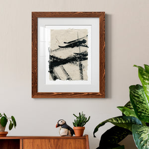 Lines Crossed II - Premium Framed Print - Distressed Barnwood Frame - Ready to Hang