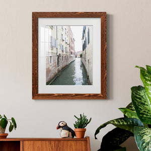 Venice Canal II - Premium Framed Print - Distressed Barnwood Frame - Ready to Hang