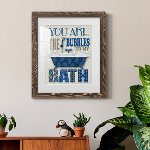 Bubble Bath - Premium Framed Print - Distressed Barnwood Frame - Ready to Hang