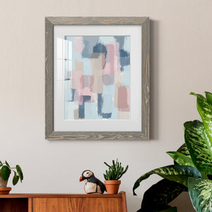 Mix of Spring - Barnwood Framed Art Print