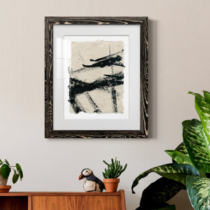 Lines Crossed II - Premium Framed Print - Distressed Barnwood Frame - Ready to Hang