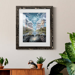 Genesis II - Barnwood Framed Art Print
