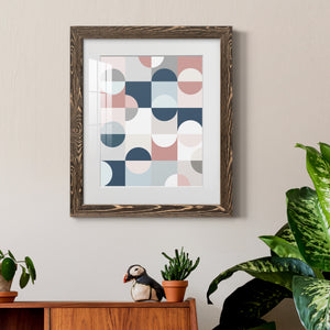 Modern Reflection - Barnwood Framed Art Print