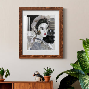 Runway Pause - Barnwood Framed Art Print