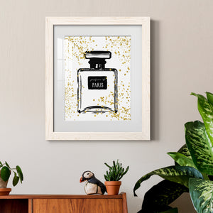 Glitter Perfume I - Barnwood Framed Art Print