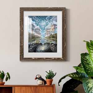 Genesis II - Barnwood Framed Art Print