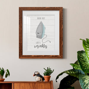 Iron Out - Premium Framed Print - Distressed Barnwood Frame - Ready to Hang