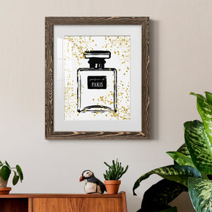 Glitter Perfume I - Barnwood Framed Art Print